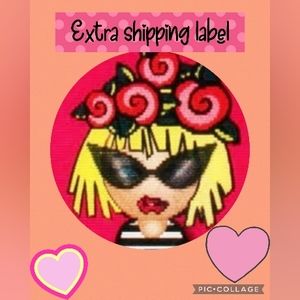 Extra shipping label